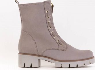 Gabor Womens Leather Boot In Leinen Nubuck