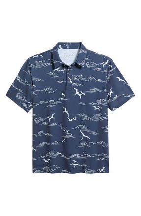 Kahala Huakai Brrr&deg; Performance Polo in Navy at Nordstrom, Size Xx-Large