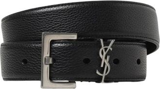 Saint Laurent Heren, Accessoires, Zwart, Maat: ONE Size Leer