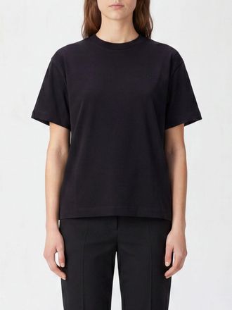 Jil Sander Set di tre t-shirt in cotone con scollo a girocollo e logo ricamato