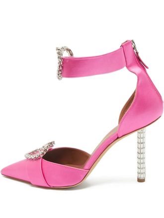 Malone Souliers x Emily In Paris Camille pumps - women - Fabric/Calf Leather/Calf Leather - 39 - Pink