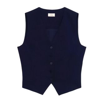 Oltre Mujer, Chaquetas, Azul, Talla: 4XL