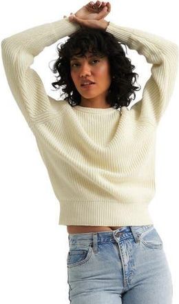 Callahan The Crew Sweater - Womens in Creme at Nordstrom, Size X-Large