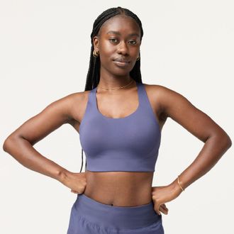 Brooks Womens Limitless Racerback Bra Purple 32 Dd