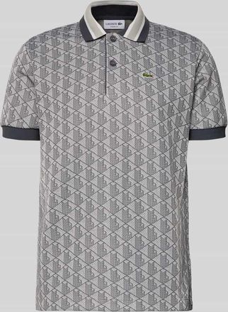 Lacoste Regular Fit Poloshirt mit Baumwoll-Anteil in Black, Größe XXXL