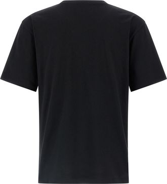 Valentino Garavani Mens Black Cotton T-Shirt