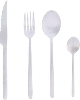 Jean Dubost Juego De Cubiertos De Acero Inoxidable De 16 Piezas - Na020890x21047 - Jean Dubost