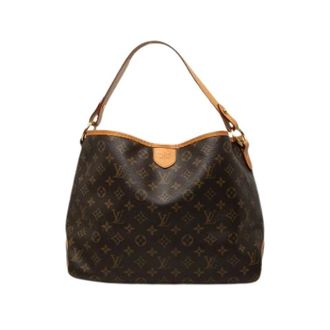 Louis Vuitton Pre-owned Delightful PM - Dames - Pre-owned - Bruin - Maat: ONE Size Leer