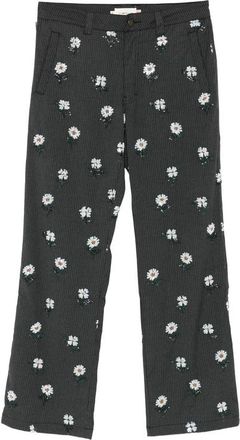 Honor The Gift Straight Broeken - Heren - Straight fit broeken - Grijs - W30 - Leer - Broeken