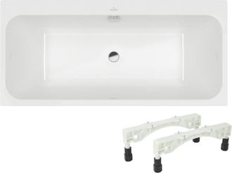 Villeroy & Boch Ba&ntilde;era Villeroy & Boch Architectura De 170 X 70 Cm, Con Instalaci&oacute;n A La Derecha, Patas Y Desag&uuml;e Cromado Wirquin