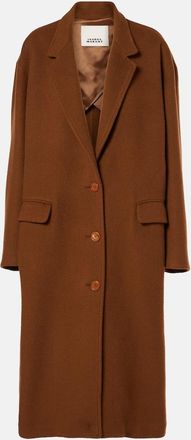 Isabel Marant Efezia wool, cashmere and silk coat