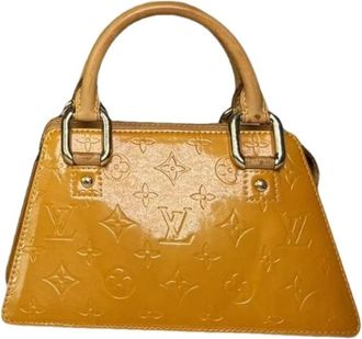 Louis Vuitton Pre-owned Handbags, female, Yellow, Size: ONE SIZE Pre-owned Vintage Handbag