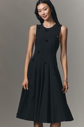 Maeve Sleeveless Embellished Midi Dress