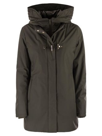 Fay Technische Gabardine Toggle Coat