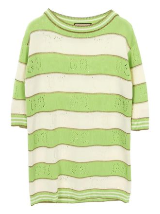 Gucci T-shirt con maniche a 3/4 anni 2010 - Verde
