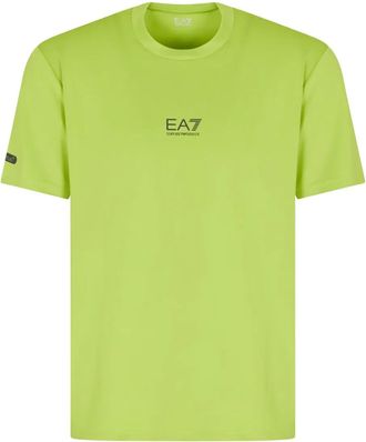 Emporio Armani T-shirt sportiva con stampa - Verde