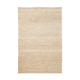 House Doctor Alfombra grande de tela beige 300x200 cm