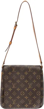 Louis Vuitton Brown Monogram Canvas Musette Salsa (Authentic Pre-Loved)