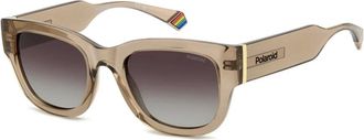 Polaroid Sunglasses, female, Beige, 51 MM, 6213/S/X 10A(La) Sunglasses