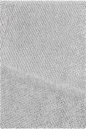 Brunello Cucinelli Herringbone Wool-Silk Blend Scarf - Gray