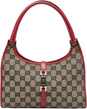 Gucci Pre-owned Handbags, female, Multicolor, Size: ONE SIZE Pre-owned The Jackie Shoulder Bag