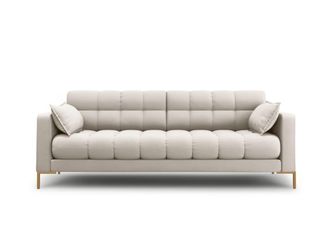 MICADONI Sof&aacute; 4 plazas de tejido estructural beige