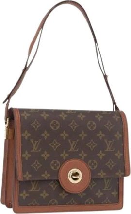 Louis Vuitton Pre-owned Shoulder Bags, female, Brown, Size: ONE SIZE Pre-owned Canvas Shoulder Bag