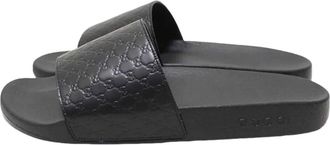 Gucci MicroGuccissima Slides Black 567115-BMJ00-1000