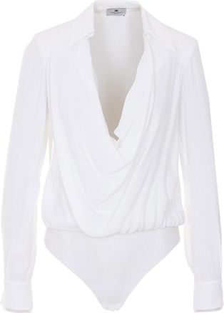 Elisabetta Franchi White Body Shirt
