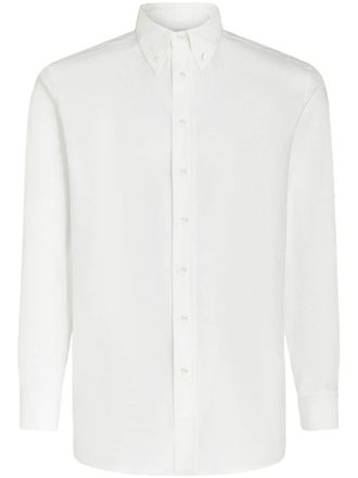 Etro Camicia con ricamo Pegaso - Bianco