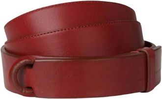 Orciani Cintura Nobuckle Bull - - Accessories - Uomo - Rosso - ONE SIZE