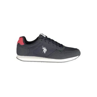 U.S.Polo Association Blue Polyurethane Mens Mens Sneaker