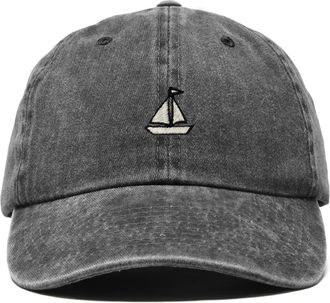 Dalix Sail Dad Cap in Washed Black at Nordstrom