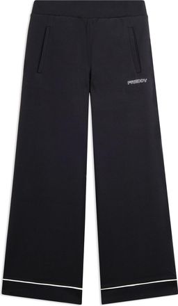 Freddy Pantaloni Sportivi Wide Leg Cropped con tasche interne