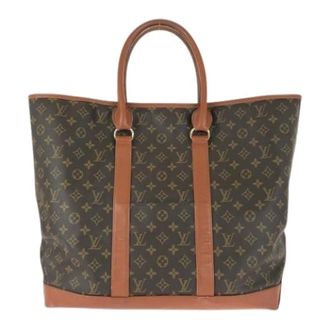 Louis Vuitton Pre-owned Tote Bags, male, Brown, Size: ONE SIZE Pre-owned Tote Bag