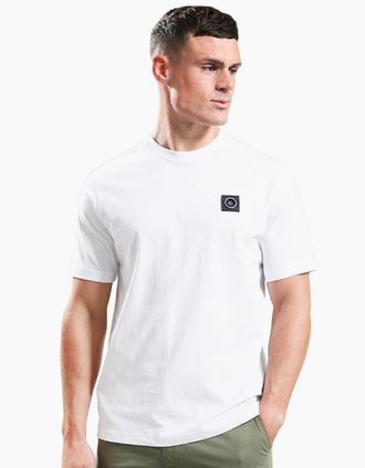 Marshall Artist Mens Marshall Artist Siren White T-Shirt - Size: 38