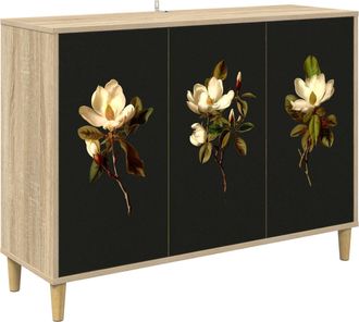 vidaXL Aparador Bremen Sonoma 102 X 33 X 75 Cm Madera De Ingenier&iacute;a Vidaxl