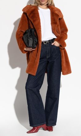 Paul Smith Faux Fur, Womens, Orange