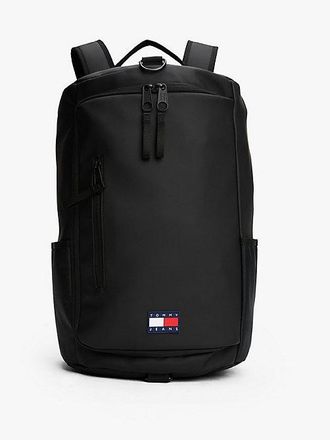 Tommy Hilfiger Water Repellent Rubberised Logo Multiway Backpack