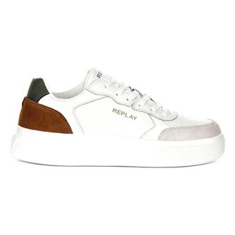 Replay Notting Agency Trainers - male - Replay - Sneakers - White - 10 UK - Shoes