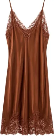 Gold Hawk Nachtkleding, Dames, Bruin, M, Nachtjapon