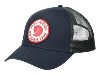 Fj&auml;llr&auml;ven 1961 Logo Langtradarkeps Caps Dark Navy : SM/MD, Cotton/Mesh/Polyester