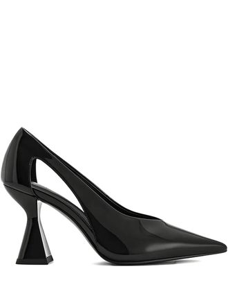 JW PEI Pumps Alessia con tacco geometrico 85mm - Nero