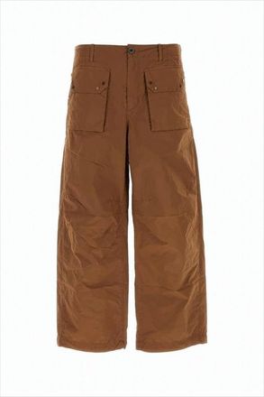 Ten c Mid-Length Brown Straight Shorts
