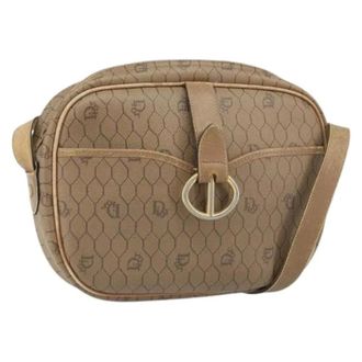 Dior Pre-owned Cross Body Bags, female, Beige, Size: ONE SIZE Pre-owned Vintage Shoulder Bag