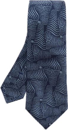 Etro Cravatta in seta a fantasia - Blu
