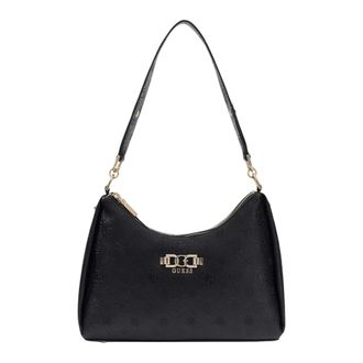 Guess Shoulder Bags, female, Black, Size: ONE SIZE Anise Double Zip Shoulder Bag