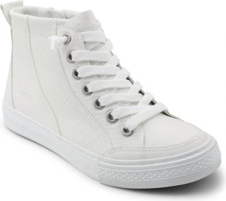 Blowfish Womens Klaire High Top Sneaker In White