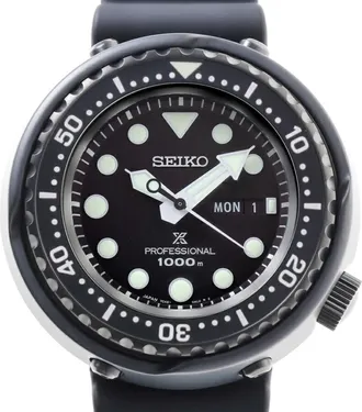Seiko Ceramic Stainless Steel Titanium Wristwatch (Pre-Owned)