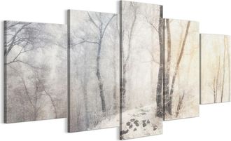 OEM Cuadro Sobre Lienzo Italiano De 100 X 50 Cm, Pent&aacute;ptico - Estilo Cl&aacute;sico - Naturaleza Cuadro Sobre Lienzo Italiano De 200 X 100 Cm, Pent&aacute;ptico - Estil